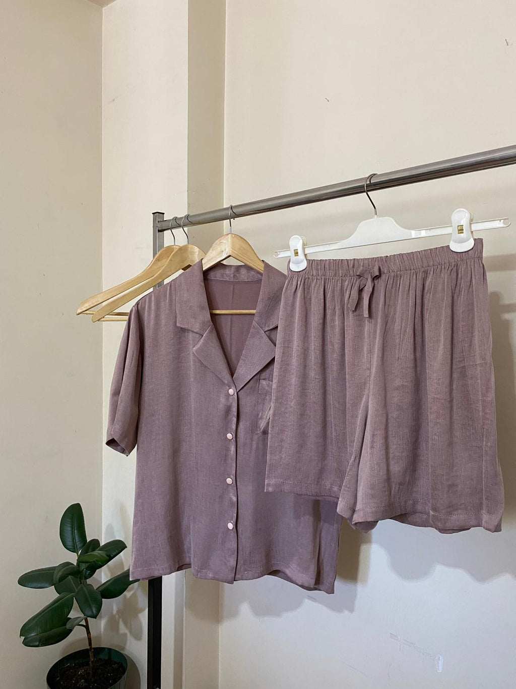 Cupro Pijama Takımı